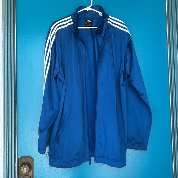 Mens Large Adidas Zip up Large - Picture 11 of 12